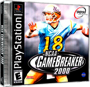 NCAA GameBreaker 2000 - Box - 3D Image