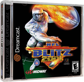 NFL Blitz 2001 - Box - 3D Image