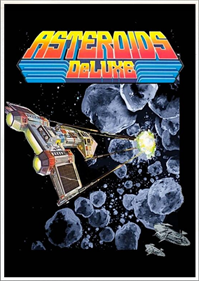 Asteroids Deluxe - Fanart - Box - Front Image