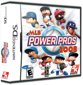 MLB Power Pros 2008 - Box - 3D Image