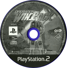 WinBack: Covert Operations - Disc Image