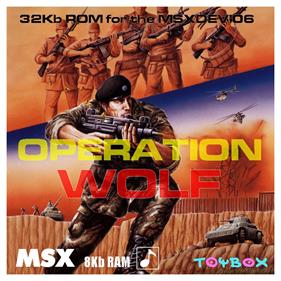 Operation Wolf (Remake) - Box - Front Image