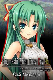 Higurashi When They Cry Hou - Ch. 5 Meakashi - Box - Front Image