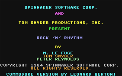 Rock 'N' Rhythm - Screenshot - Game Title Image