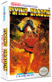 Flying Dragon: The Secret Scroll - Box - 3D Image