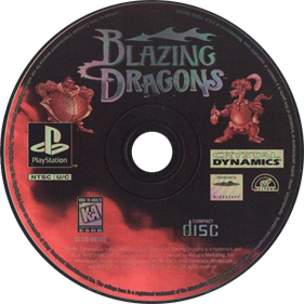 Blazing Dragons - Disc Image