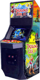 Dragon's Lair II: Time Warp - Arcade - Cabinet