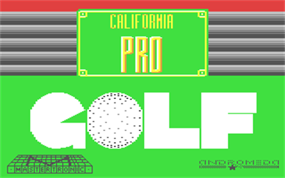 California Pro Golf - Screenshot - Game Title Image