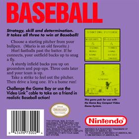 Baseball - Box - Back - Reconstructed