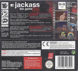 Jackass: The Game - Box - Back Image