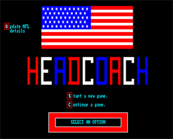 Head Coach v3 - Screenshot - Game Title Image