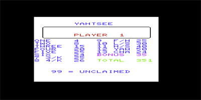 Yahtsee - Screenshot - Gameplay Image