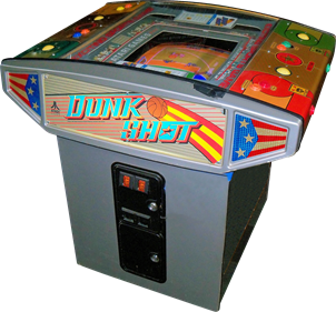 Dunk Shot - Arcade - Cabinet Image