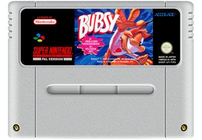 Bubsy in: Claws Encounters of the Furred Kind - Fanart - Cart - Front