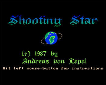 Shooting Star - Screenshot - Game Title Image