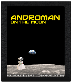 Androman on the Moon - Fanart - Cart - Front Image