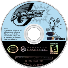 Bomberman Generation - Disc Image