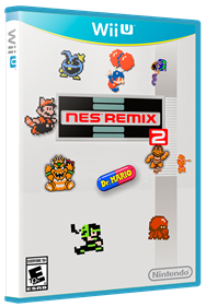 NES Remix 2 - Box - 3D Image