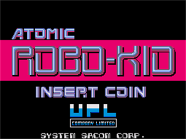 Atomic Robo-Kid - Screenshot - Game Title Image