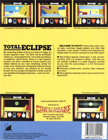 Total Eclipse - Box - Back Image
