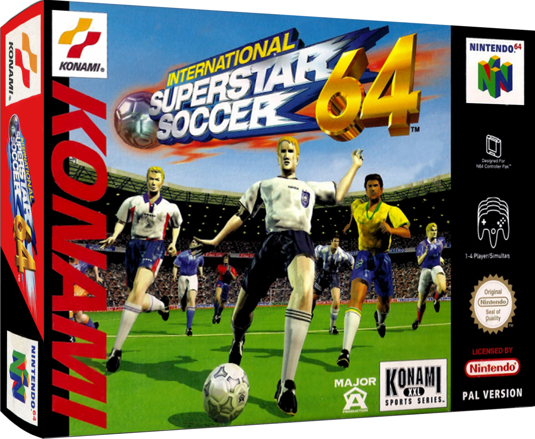 Play Nintendo 64 International Superstar Soccer 64 (Europe) Online in your  browser 