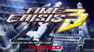 Time Crisis 3 - Screenshot - Game Title Image