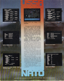 Reforger '88: NATO Defense of the Fulda Gap - Box - Back Image