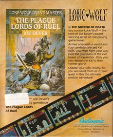 Lone Wolf: The Mirror of Death - Box - Back Image