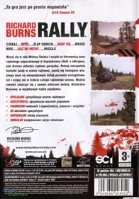 Richard Burns Rally - Box - Back Image