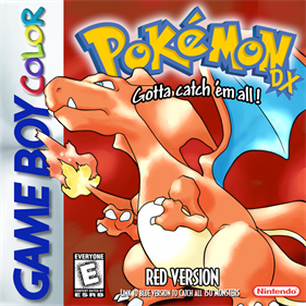 Pokémon Red DX - Fanart - Box - Front Image