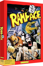 Rampage (North American Version) - Box - 3D Image