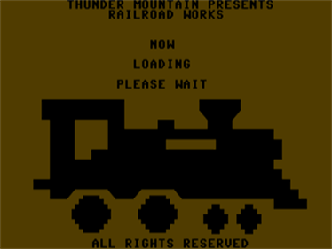 The Railroad Works - Screenshot - Game Title Image