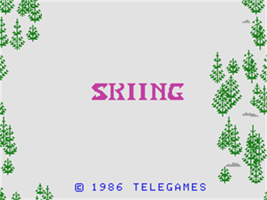 Skiing - Screenshot - Game Title Image