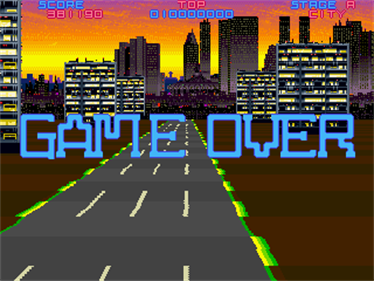 Night Striker - Screenshot - Game Over Image
