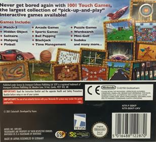 1001 Touch Games - Box - Back Image