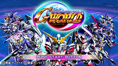 SD Gundam G Generation World - Screenshot - Game Title Image