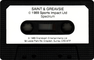 Saint & Greavsie: The Ultimate Soccer Trivia Game - Cart - Front Image