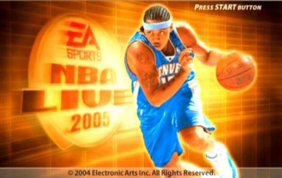 NBA Live 2005 - Screenshot - Game Title Image