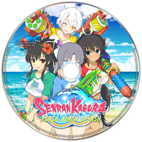 Senran Kagura: Peach Beach Splash - Fanart - Disc Image