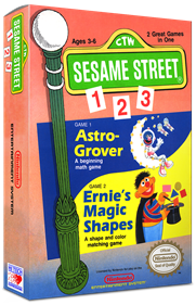 Sesame Street: 123 - Box - 3D Image