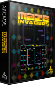 Maze Invaders - Box - 3D