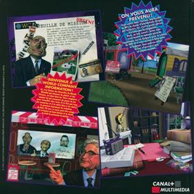 Les Guignols de l'info: Le jeu! - Fanart - Box - Back Image