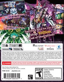 Trillion: God of Destruction - Box - Back Image