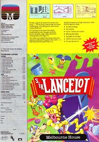 Sir Lancelot  - Advertisement Flyer - Front Image