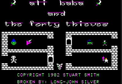 Ali Baba and the Forty Thieves - Screenshot - Game Title