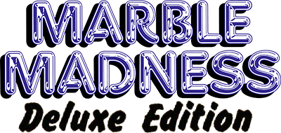 Marble Madness Deluxe Edition - Clear Logo Image