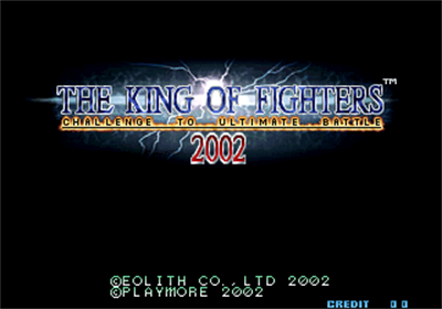 The King of Fighters 2002 - Screenshot - Game Title Image