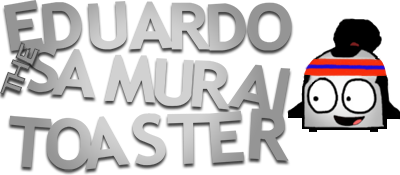 Eduardo the Samurai Toaster - Clear Logo Image