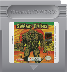 Swamp Thing - Fanart - Cart - Front