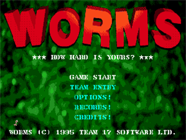 Worms - Screenshot - Game Title Image